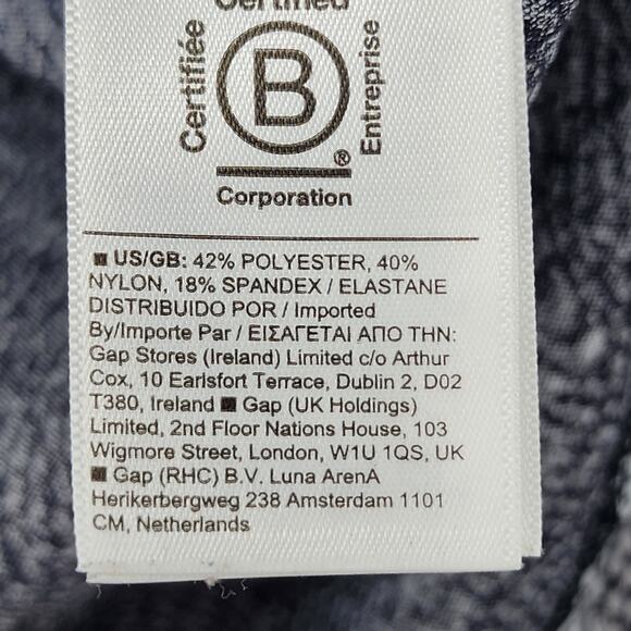 Athleta Braiden Shirt Jacket Black White Pocket Textured Athleisure Size Medium - Picture 3 of 4